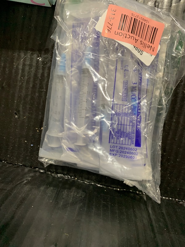 Photo 1 of 15Pack 3ml/cc Plastic Measurement Syringes and 23Ga for Scientific Labs, Industrial Adhesives, Pet and Animal Injector, Individually Package