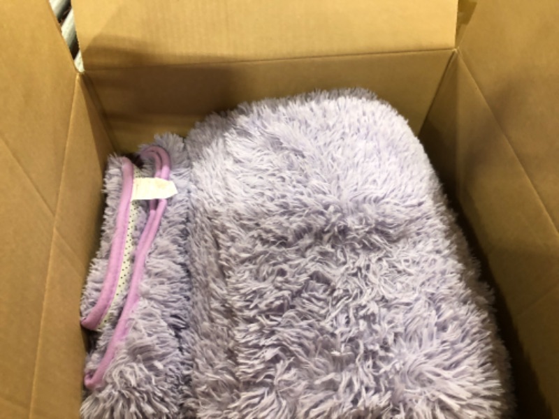 Photo 1 of Pettop Fluffy Lavender Purple Rug for Bedroom Living Room, 6x9 Feet Super Soft Shaggy Plush Fuzzy Rugs for Girls Kids Boys, Non-Slip and Washable Rug for Nursery Classroom, Carpet for Rooms Decor