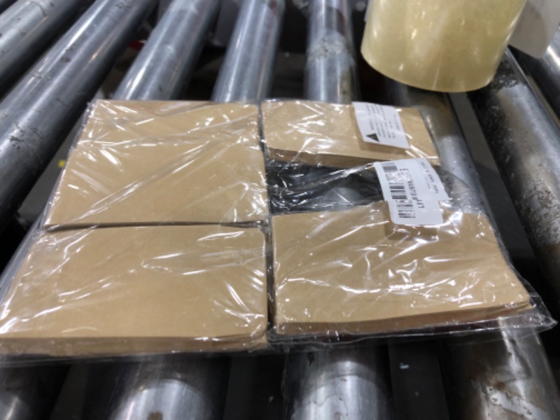Photo 1 of 180 Pack Coin Envelopes 2.35"3.5", Brown Kraft Small Seed Packets, Full-Flap Seal Mini Envelopes for Office, Home, School