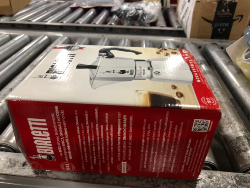 Photo 1 of Bialetti Moka Express 6 Cup, 1 EA, silver, 6800, 06800