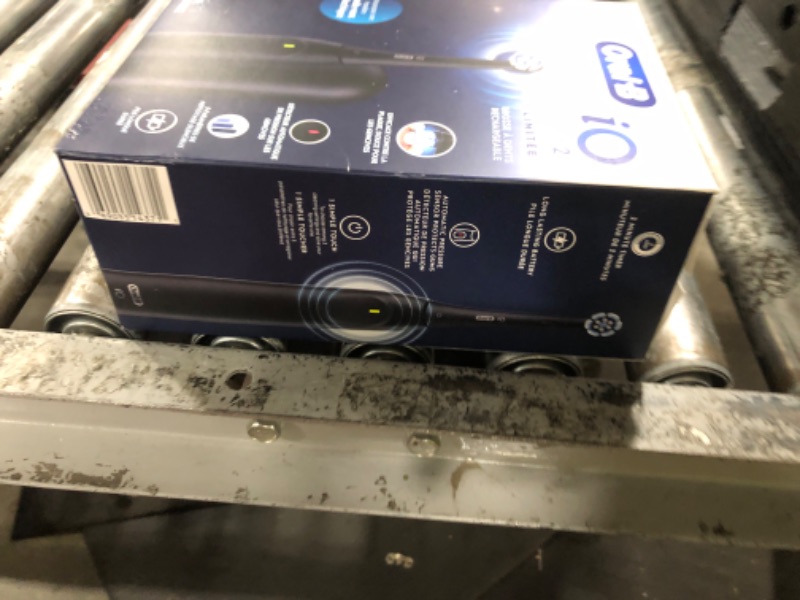 Photo 1 of Oral-B iO Simple Clean Rechargeable Electric Powered Toothbrush, Night Black with 1 Gentle Care Brush Head and 1 Black Travel Case - Automatic Pressure Sensor to Protect Gums - 3 Modes - 2 Min TimerLPNPMEZ2592852
