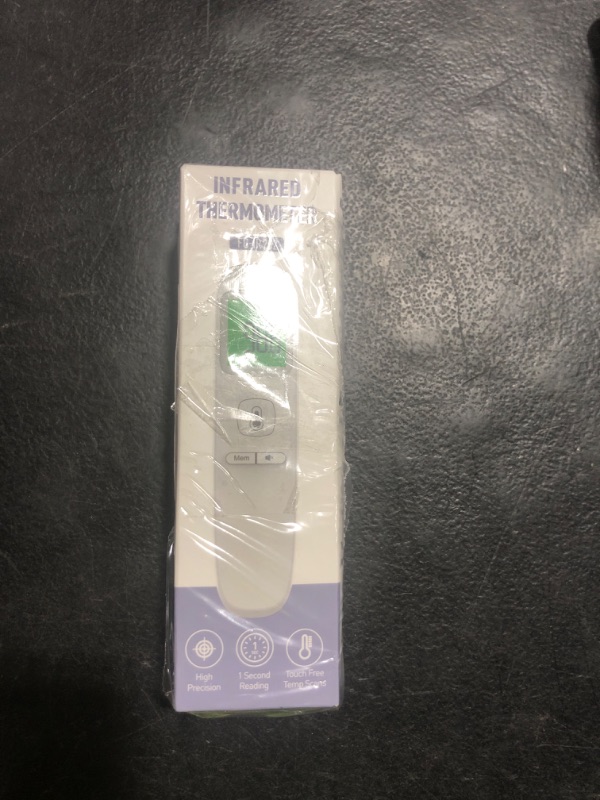 Photo 1 of No-Touch Thermometer for Adults and Kids, Accurate Digital Baby Thermometer, Fever Alarm & Silent Mode, 2 in 1 Forehead & Object Mode