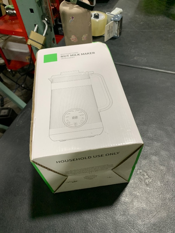 Photo 1 of KIDISLE 8 in 1 Nut Milk Maker Blender, 32oz Homemade Soy, Almond, Oat, Coconut, Plant Based and Non Dairy Beverages, Automatic Soybean Machine With Delay Start/Keep Warm/Boil Water, Cream