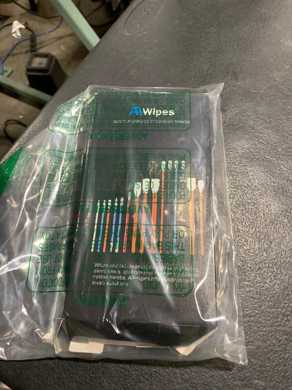 Photo 1 of AAwipes Cleaning Swab Kit Microfiber Knitted Polyester Swab Sticks (5 Types, Total 100 Packs) Lint Free Swabs for Printer, Gun, Optics Lens, Camera, Arts and Crafts, Automotive Detailing (FA501)