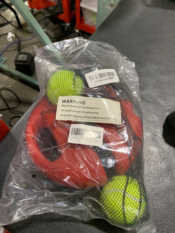 Photo 1 of Teloon Solo Tennis Trainer Rebound Ball with String for Self Tennis Practice Training Tool for Adults or Kids Beginners with 2 String Balls Elastic and a Portable Mesh Bag