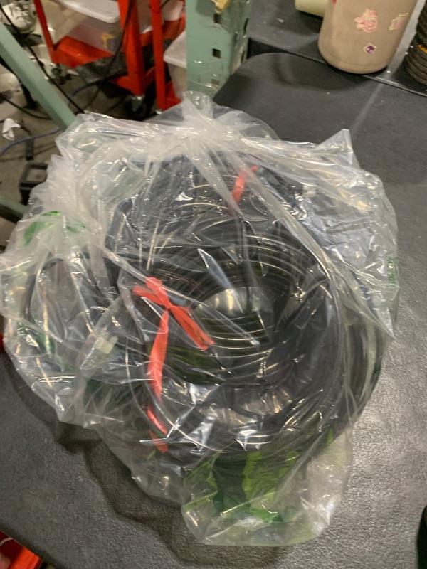 Photo 1 of VOIETOLT Cat 6 Outdoor Ethernet Cable 200 ft, 24AWG 10Gbps Cat6 Cable Cord Waterproof Direct Burial LLDPE UV Jacket, Internet Network Cable with 60 Ties Support Cat6 Cat5e Cat5, CCA, UTP for PC
