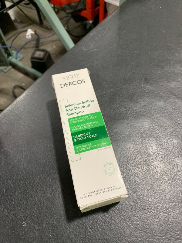 Photo 1 of Dercos Anti Dandruff Shampoo, Dry Scalp Treatment and Itch Relief. Prescription Strength Comparable to 2% Ketoconazole, for Mild to Severe Dandruff-Prone Hair & Flaky, Itchy Scalps, 6.76 Fl. Oz.