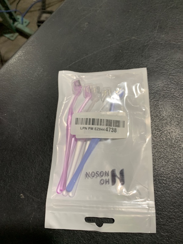 Photo 1 of 6Pcs Eyebrow Razor Mini Eyebrow Razor Trimmer Female Face Shaver Lip Hair Remover with Precision Cover Small Shaver for Women Makeup Face Care Tools(Clear, Clear Purple, Light Blue)