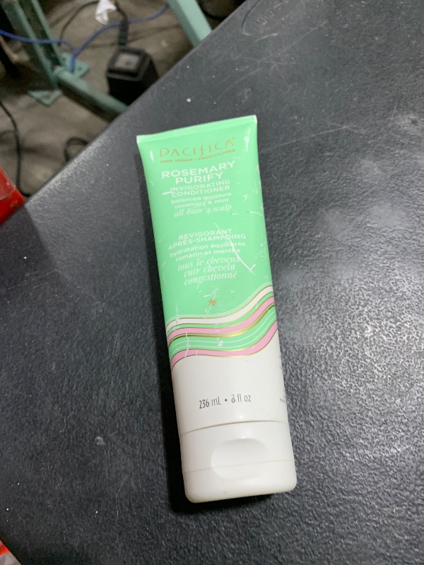 Photo 1 of Pacifica Conditioner – Rosemary Purify Invigorating Conditioner with Hydrating Jojoba & Cooling Mint for Balanced Moisture, Sulfate-Free, Vegan & Cruelty-Free, 8 oz