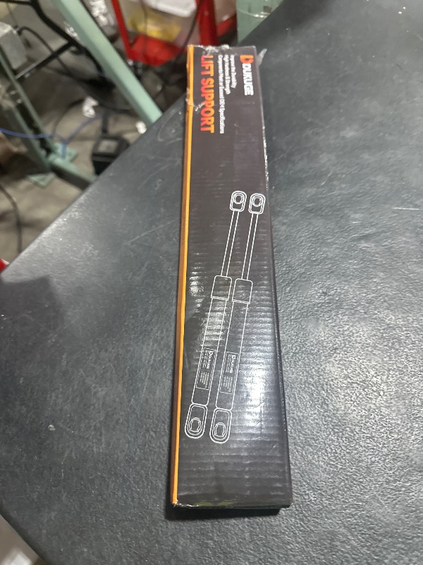 Photo 1 of Dukuge Undercover Gas Spring ST270EDI-45, 27 inch 45lbs 200N Gas Struts Shock for Truck Tonneau Cover Pick-up Bed Cover Trailer Door, ST270EDI2-45 IH1214GS Replacement Lift Struts Part, Set of 2