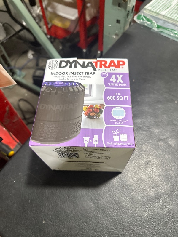 Photo 1 of DynaTrap DT152 Indoor Insect Trap and Killer – Catches and Kills Fruit Flies, Gnats, Moths, Mosquitoes & Other Flying Insects