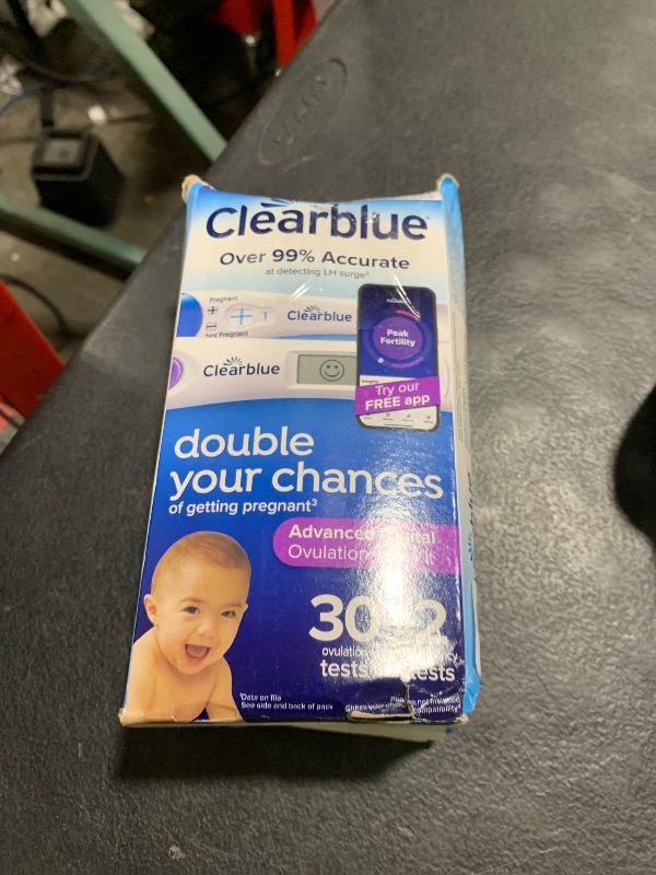 Photo 1 of Clearblue Advanced Digital Ovulation Test Kit, 32 Ct