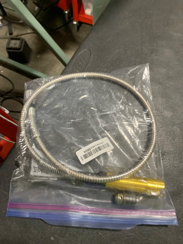 Photo 1 of Heavy Duty Flex Shaft, Flexible Flex Shaft Polishing Chuck Rotary Grinder Tool Extension Cable Chuck Handle Electric Polisher Adapter Accessories