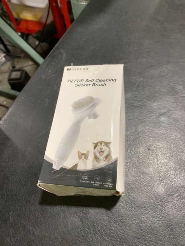 Photo 1 of Cat Hair Brush,Cat Brush for Shedding,Soft Silicone Self Cleaning Brushes for Short and Long Haired Cats for Grooming and Shedding