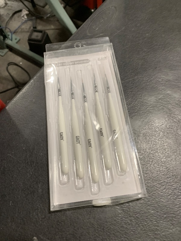 Photo 1 of GAOY 5 Pcs Nail Art Liner Brushes, Thin French Liner, Nail Design Tools for Nail Detail Painting, for Nail DIY