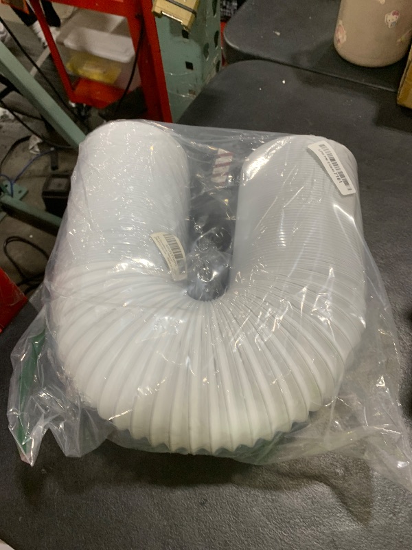 Photo 1 of 80" Length 5.1 Inch Diameter Portable Air Conditioner Hose, AC Exhaust Hose Anti-Clockwise Thread Air Conditioner Parts Compatible with Haier and More
