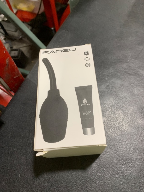 Photo 1 of RANEU Enema Bulb Kit with Lube Anal Douche Superior Materials Douche for Men Women Made of Comfortable Material