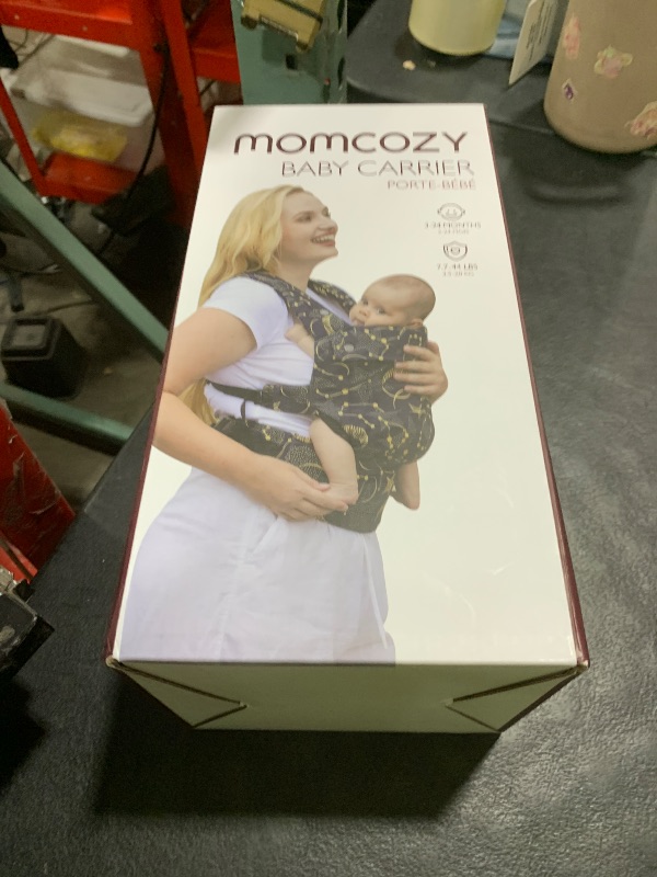 Photo 1 of Momcozy Baby Carrier - Ergonomic, Cozy and Lightweight Carrier for 7-44lbs, Effortless to Put On, Ideal for Hands-Free Parenting, Enhanced Lumbar Support, Purehug for Infant to Toddler, Khaki