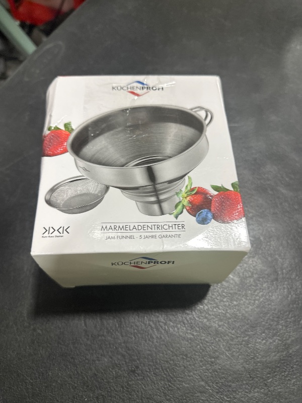 Photo 1 of Küchenprofi Jam Funnel with Sieve Insert