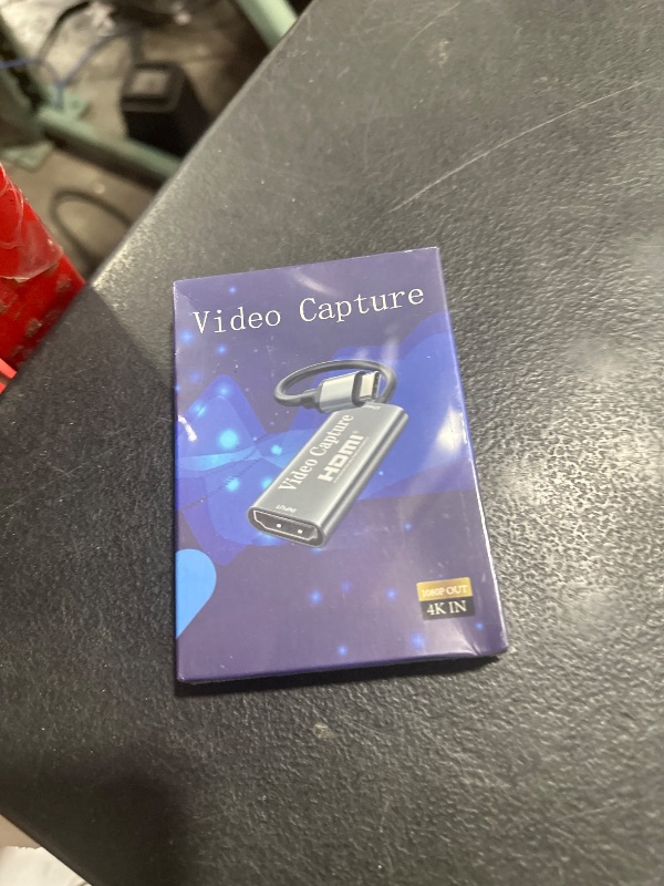 Photo 1 of Papeaso Video Capture Card, Video Recording Card Wonderful 4K HDMI to 1080P USB C for Gaming Streaming TV Recorder, for Windows Mac OS System with USB C Adapter to Adjust PS4, Switch, Xbox1