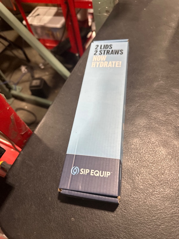 Photo 1 of Sip Equip Wide Mouth Straw Lids (2 Pack), Compatible with Hydro Flask, Simple Modern, Hydro Cell, Thermoflask, Takeya, Vmini and Iron Flask, 2 Lids, 2 Straws and 1 Straw Brush, Original