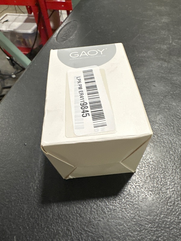 Photo 1 of GAOY Mini UV Light for Gel Nails, Small Curing Light, Eggshell LED Nail Lamp, Fast Curing, White