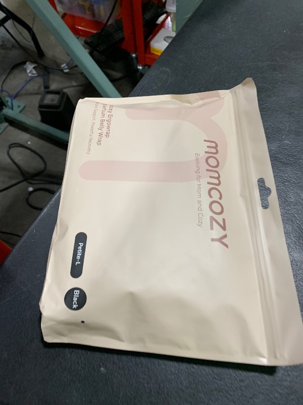 Photo 1 of Momcozy Ergowrap Postpartum Belly Band for Natural and C-Section Recovery, Abdominal Binder with 3D Abdomen Lifting & Ergonomic Back Support, Seamless Belly Wrap Shapewear for Post Surgery Recovery