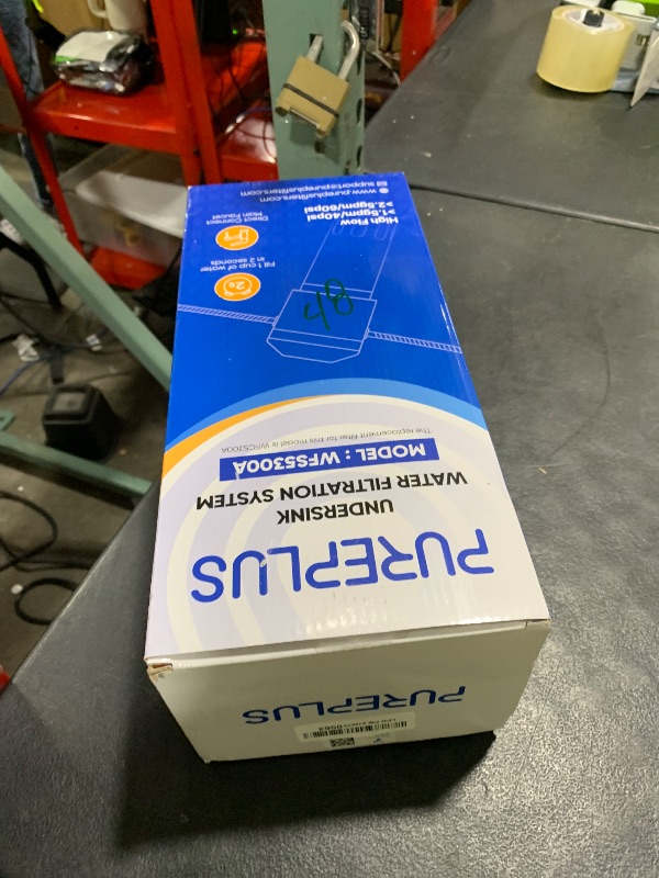 Photo 1 of PUREPLUS Under Sink Water Filter, 22000 Gallons, 99.99% Chlorine Reduction, NSF/ANSI 42 Certified,Removes Heavy Metals,Chlorine, Direct Connect Under Counter Water Filtration System