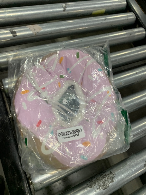 Photo 1 of Seyezo Cat Cone Collar Soft, Adjustable Cat Recovery Collar Kitten Cones to Stop Licking, Cute Donut E Collar After Surgery, Cats Neck Pillow Cone Elizabethan Cones of Shame (Waterproof Purple, Large)