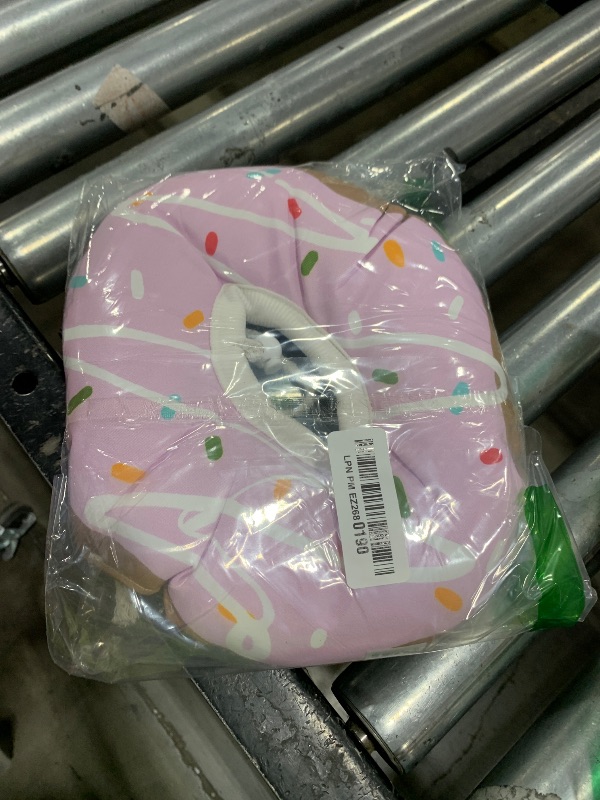 Photo 1 of Seyezo Cat Cone Collar Soft, Adjustable Cat Recovery Collar Kitten Cones to Stop Licking, Cute Donut Collar After Surgery, Cats Neck Pillow Cone Elizabethan Cones of Shame (Waterproof Purple, Medium)