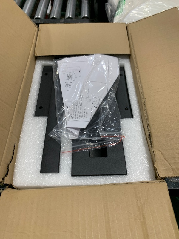 Photo 1 of Modern LED Outdoor Wall Light 3000K 18W IP65 Waterproof Integrated LED Outdoor Wall Sconce Anti Rust Black Porch Lights Exterior Lighting Outside Lights Fixture for Garage,Balcony,Backyard 2PACK