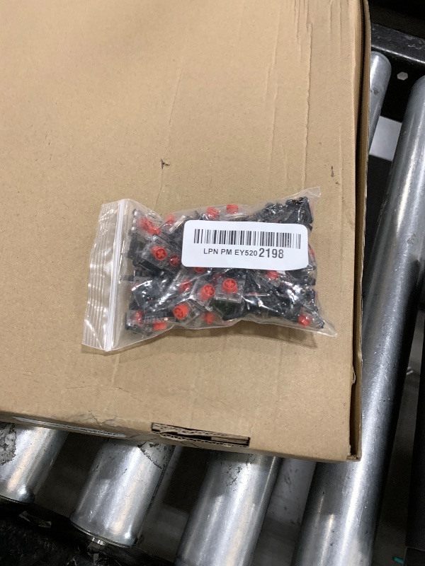 Photo 1 of Kailh Low Profile Keyboard Switches Mechanical Keyboard Switch Choc V2 Low Profile Keystem DIY MX Switch Tactile Click Linear(70pcs, Red)