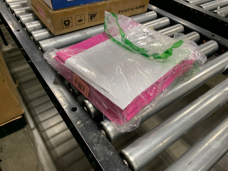 Photo 1 of 100 Packs File Folder,1/3-Cut Tabs,File Folders Letter Size,8.5x11 Pink File Folders for Office,School and Home,Organizer Documents