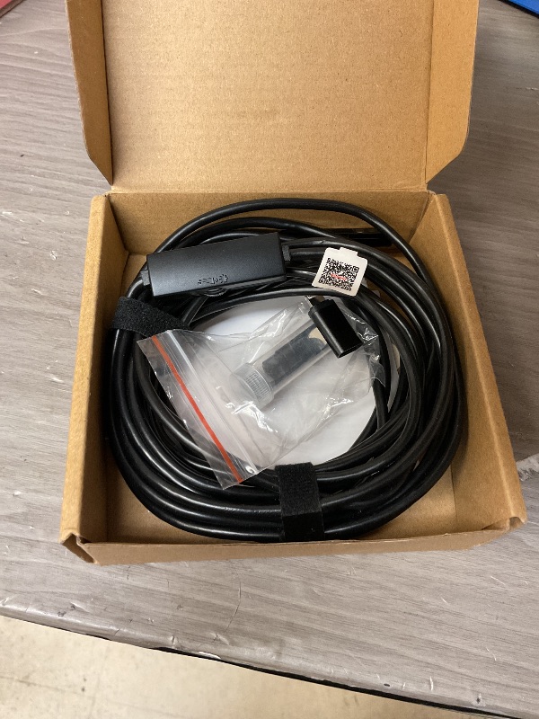 Photo 1 of [Dual-Lens] Endoscope Camera with Light, 1920P HD Borescope with 8+1 Adjustable LED Lights, IP67 Waterproof 16.5FT Semi-Rigid Snake Cord Inspection Camera for iPhone, iPad and Android Phone (Type C)