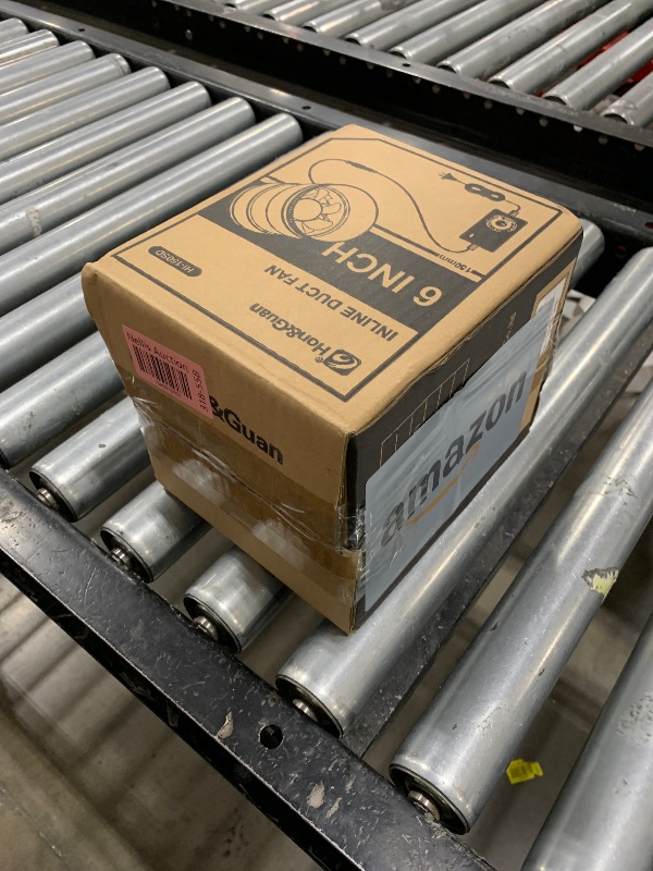 Photo 1 of Hon&Guan 6 Inch Inline Booster Duct Fan with Speed Controller - 345 CFM Airflow with 19.2W Ultra-Low Power and Low Noise