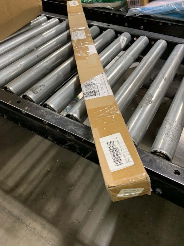 Photo 1 of 36 inch Aluminum L Track Rail with 4pcs Single Stud Fittings, L Track Tie Down System for Enclosed Trailer, Trucks, Vans, Pickup, Black