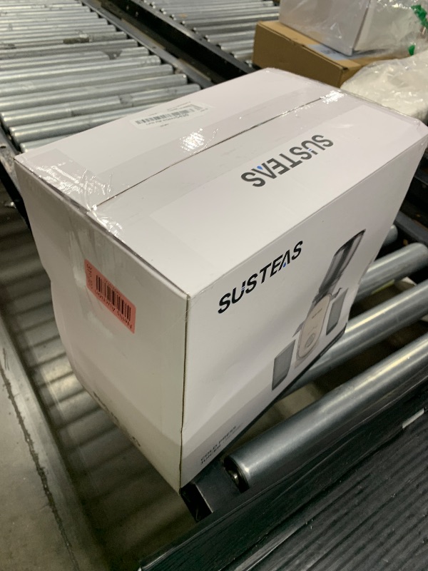Photo 1 of SUSTEAS Cold Press Juicer, 5.3" Feed Chute Slow Masticating Machines with 300W, Fit Whole Fruits & Vegetables, Easy to Clean, High Juice Yield, White