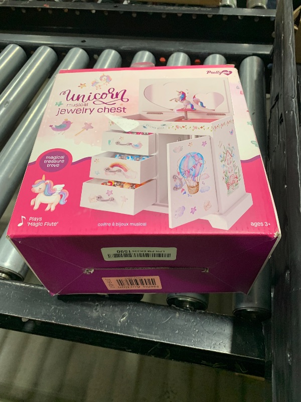 Photo 1 of Pretty Me Unicorn Musical Jewelry Box for Kids - Gifts for Girls, Ages 3-8, Best Princess Room Toys Gift for Age 3, 4, 5, 6, 7, 8 Year Old Little Girl - Birthday Present Toy Ideas Music