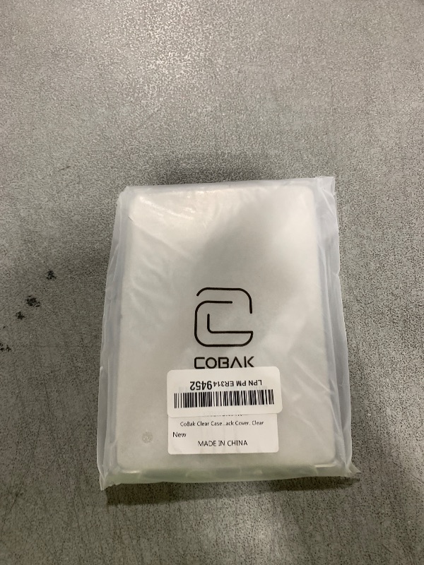 Photo 1 of CoBak Clear Case for All-New Kindle Paperwhite 11th Gen 2021 & Signature Edition(6.8") - Lightweight, Scratch-Proof Silicone Back Cover, Clear