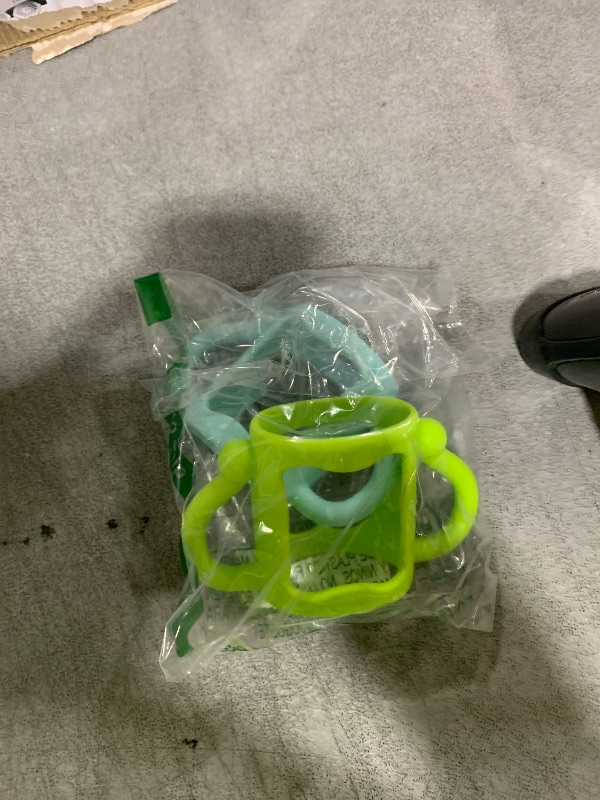 Photo 1 of Aolso Silicone Baby Bottle Handles, 2PCS Bottle Handles for Dr Brown Narrow Bottles, Easy Grip Handles to Hold Baby Bottle, Easy Carry Handle Lightweight Bottle Handle(Green/Blue)