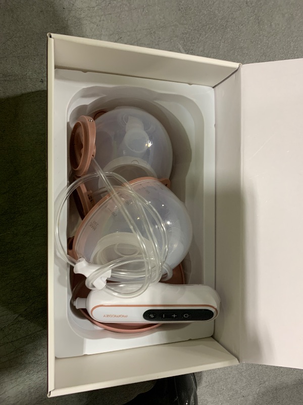 Photo 1 of Momcozy Breast Pump V2 Pro Ultra-Lightweight, Hands-Free & Portable Wearable Pump with Upgraded Integrated DoubleFit Flange, Quiet & Leak-Proof Electric Pump, 3 Modes|9 Levels, 17/19/21/24mm