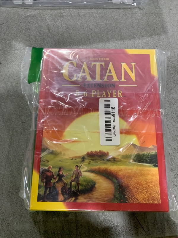 Photo 1 of CATAN Board Game 5-6 Player EXTENSION - Expand Your CATAN Game for More Players, Strategy Game for Kids and Adults, Ages 10+, 3-6 Players, 60-90 Minute Playtime, Made by CATAN Studio