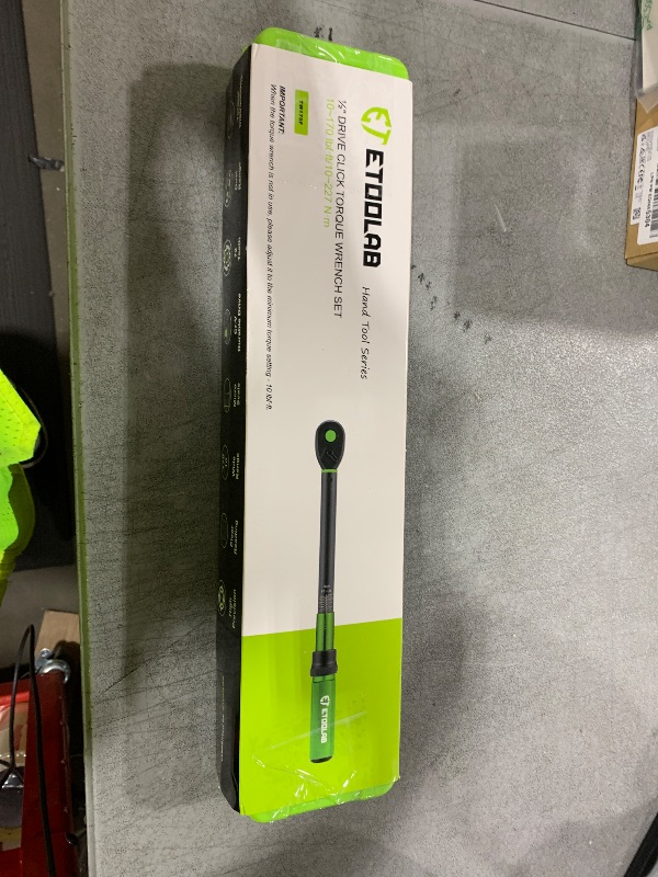 Photo 1 of 1/2 Drive Click Torque Wrench Dual-Range?10-170.0ft.lb/13.60-230.5Nm?±3% Precision Torque Wrench 1/2 Drive, 72 Tooth Dual-Direction Adjustable Torque Wrench for Bicycle, Moto and Car MaintenanceLPNPMEQ6665173
