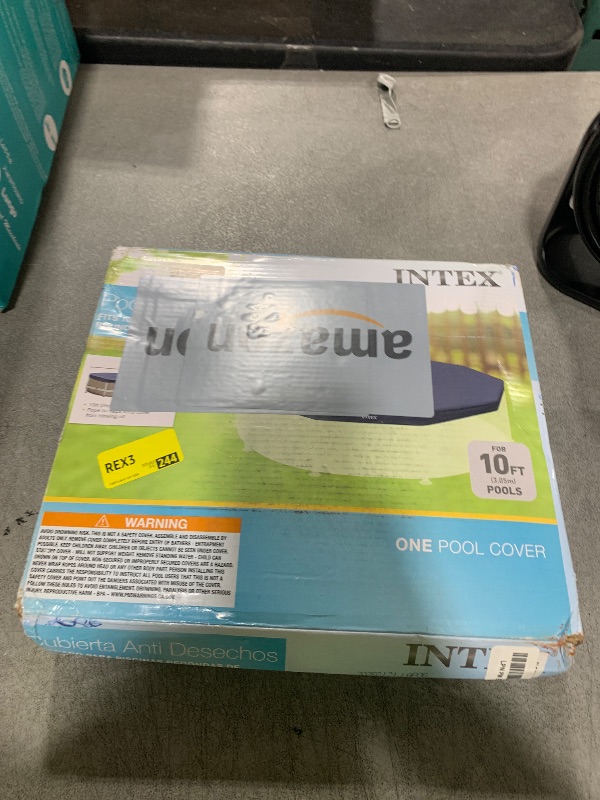 Photo 1 of Intex 10' ft Round Diameter Swimming Pool Debris Cover