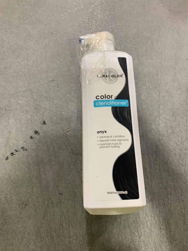 Photo 1 of Keracolor Clenditioner ONYX Hair Dye - Semi Permanent Hair Color Depositing Conditioner, Cruelty-free, 33.8 Fl Oz