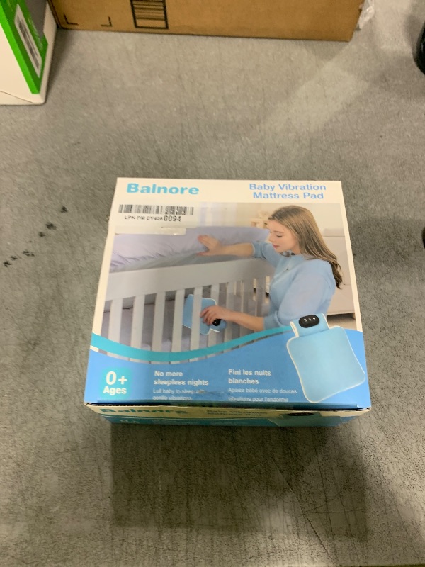 Photo 1 of Vibrating Pad for Baby Crib, Baby Vibrating Sleep Soother, Gentle Vibrations Mattress Pad, 3 Adjustable Modes, 90-Minute Timer, Use for Bassinet/Strollers/Travel, Ideal Sleep Aid for Newborns
