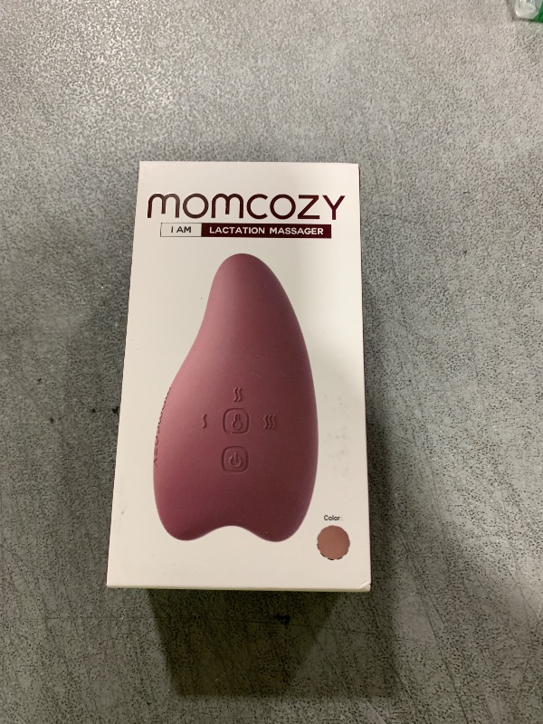 Photo 1 of Momcozy Warming Lactation Massager 2-in-1, Soft Breast Massager for Breastfeeding, Heat + Vibration Adjustable for Clogged Ducts, Improve Milk Flow, Engorgement