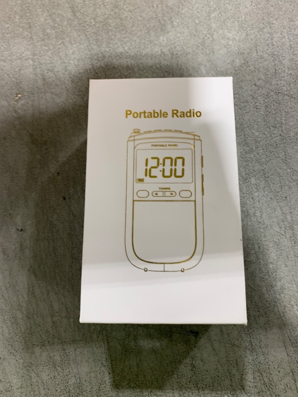 Photo 1 of AM FM Walkman Radio:900mAh Rechargeable Portable Transistor Pocket Radio with Best Reception Digital Tuning, LCD Screen,Stereo Earphone Jack, Sleep Timer and Alarm Clock for Jogging,Walking Grey