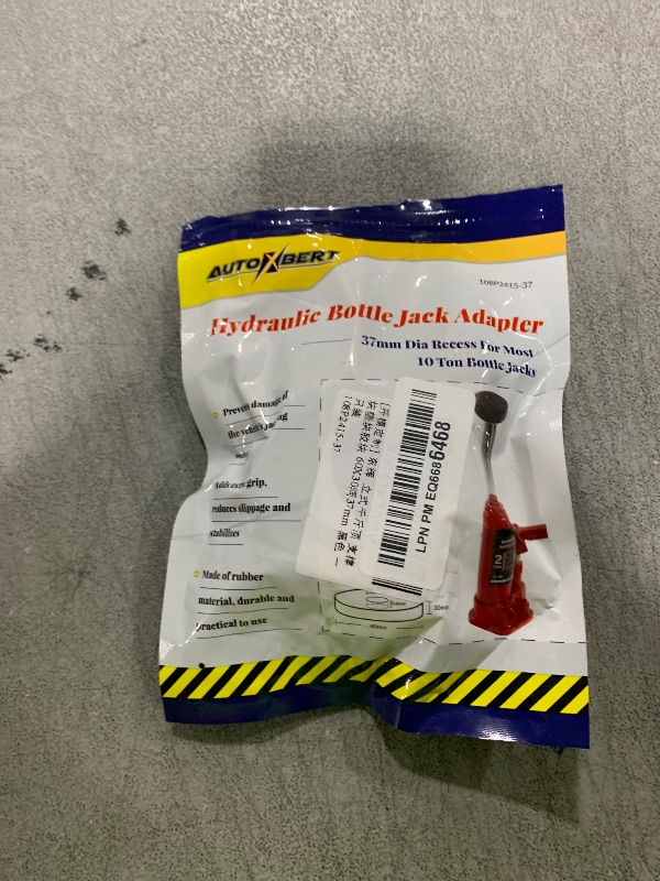 Photo 1 of 1.45inch Universal Bottle Jack Pad Rubber Anti-Slip Adapter Support Puck Block Car Lift Tool for 8T 10 T Bottle Jacks Jacking Points Repair 37mm