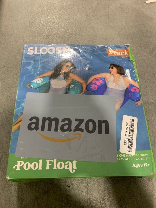 Photo 1 of SLOOSH Pool Floats Chairs Adult,2 Packs Inflatable Noodle Chair with Sling Soft Fabric,Floating Pool Float Lounge Water Swimming Floaties for Party Summer Water Fun?Flower Leaves?